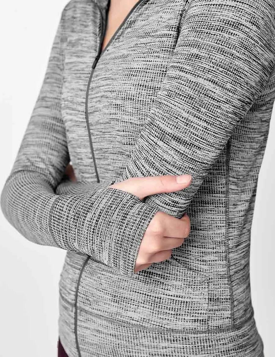 easyoga Lespiro Anti-UV Travel Jacket - M01 M-Black White