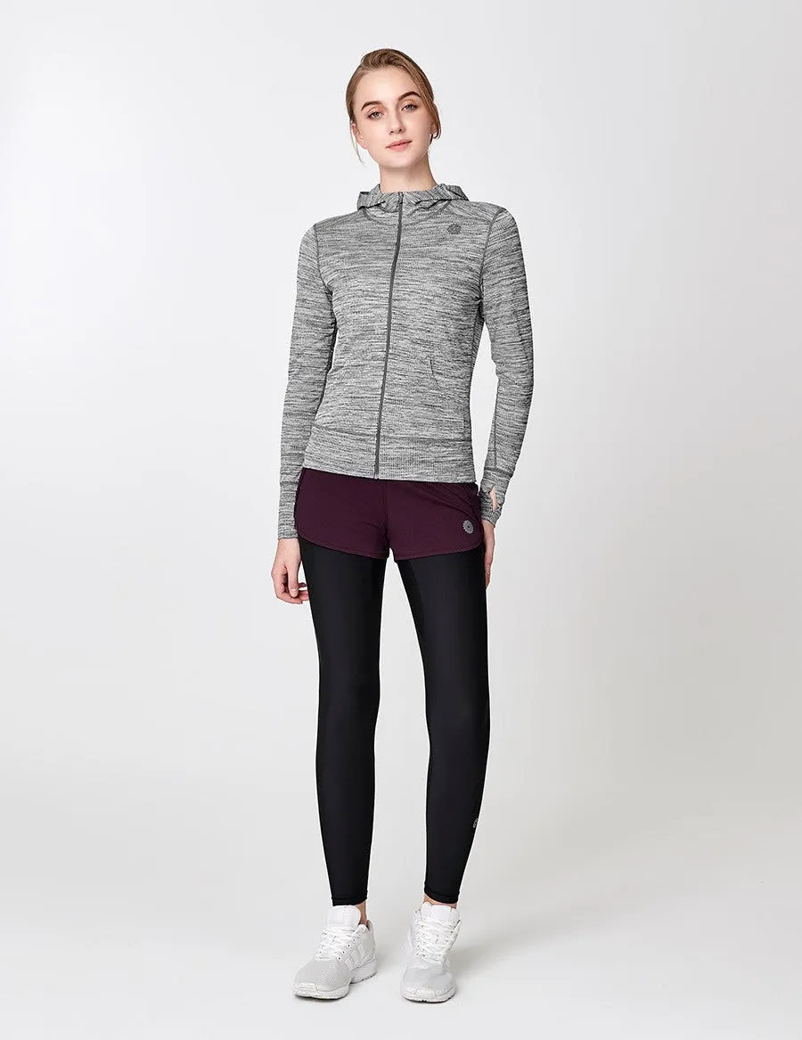 easyoga Lespiro Anti-UV Travel Jacket - M01 M-Black White