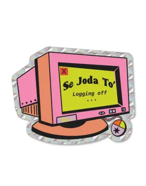 EG ATELIER- Sticker - Log Off Monitor