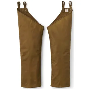 FILSON SINGLE TIN CLOTH CHAPS - DARK TAN