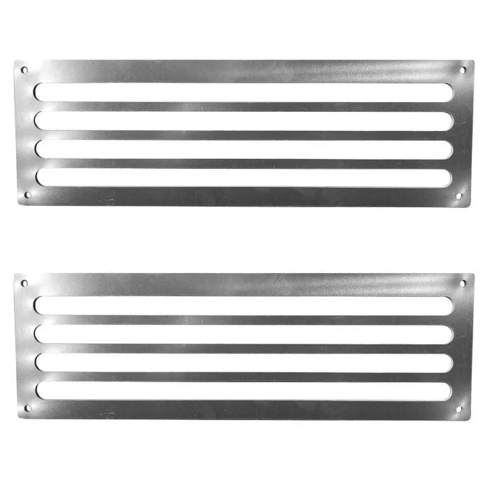 Fire Pit Vent Kit : (2)12"- 4" Vents