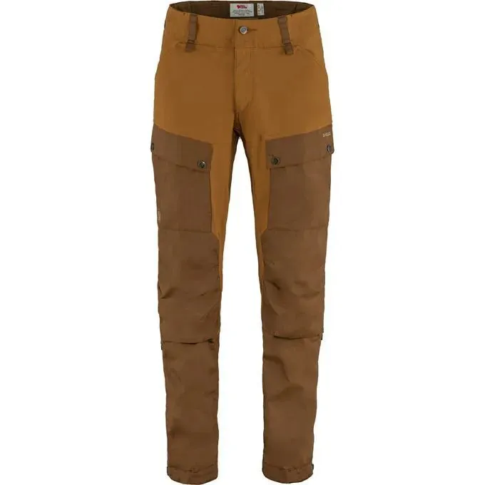 FJÄLLRÄVEN Men's Keb Trousers Regular - Timber Brown-Chestnut
