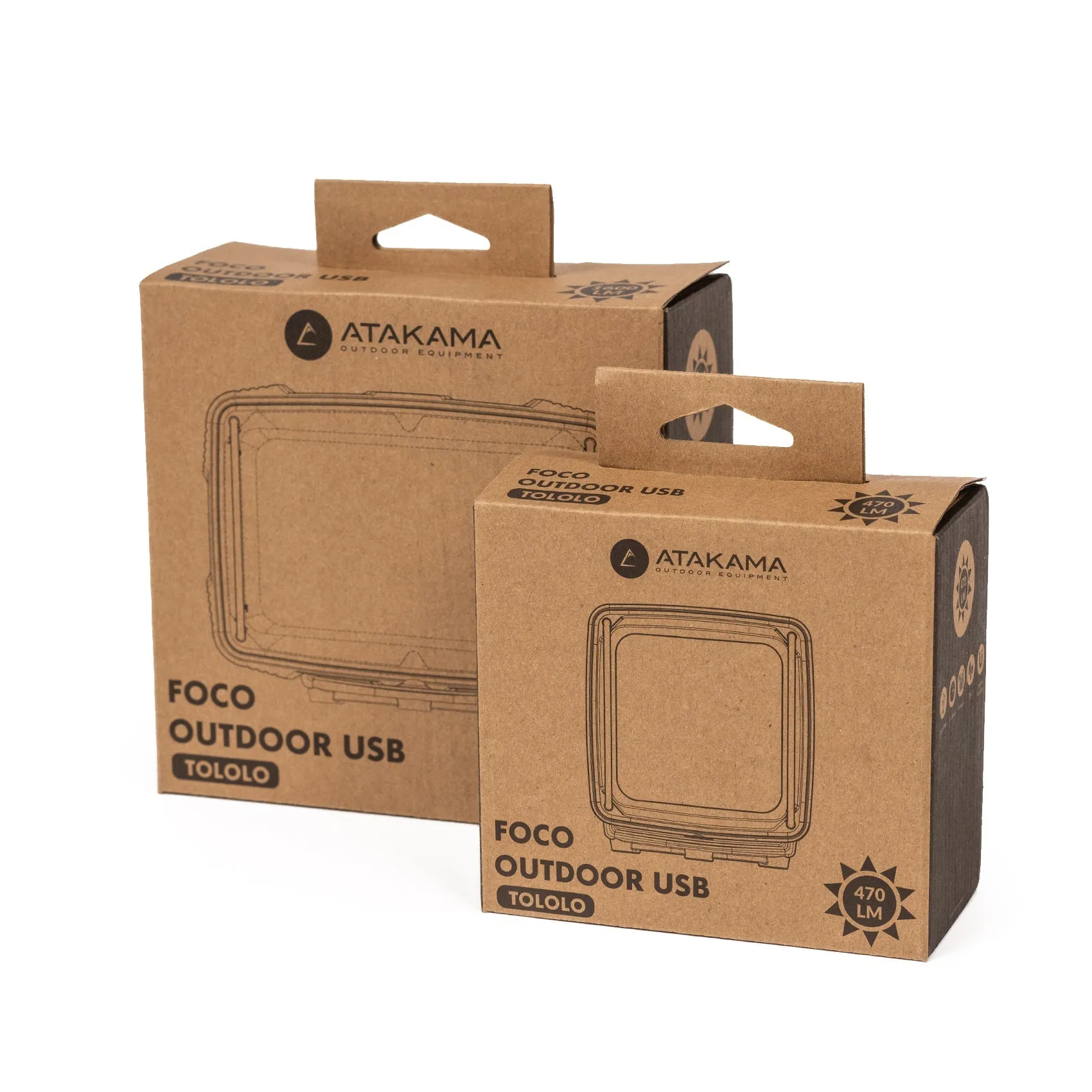 Foco outdoor Tololo 1600 lm camping/trekking Atakama Outdoor