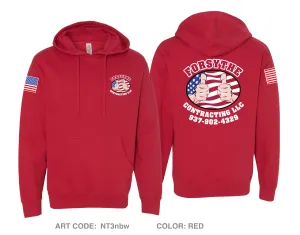Forsythe Contracting LLC Comfort Unisex Hooded Sweatshirt - NT3nbw