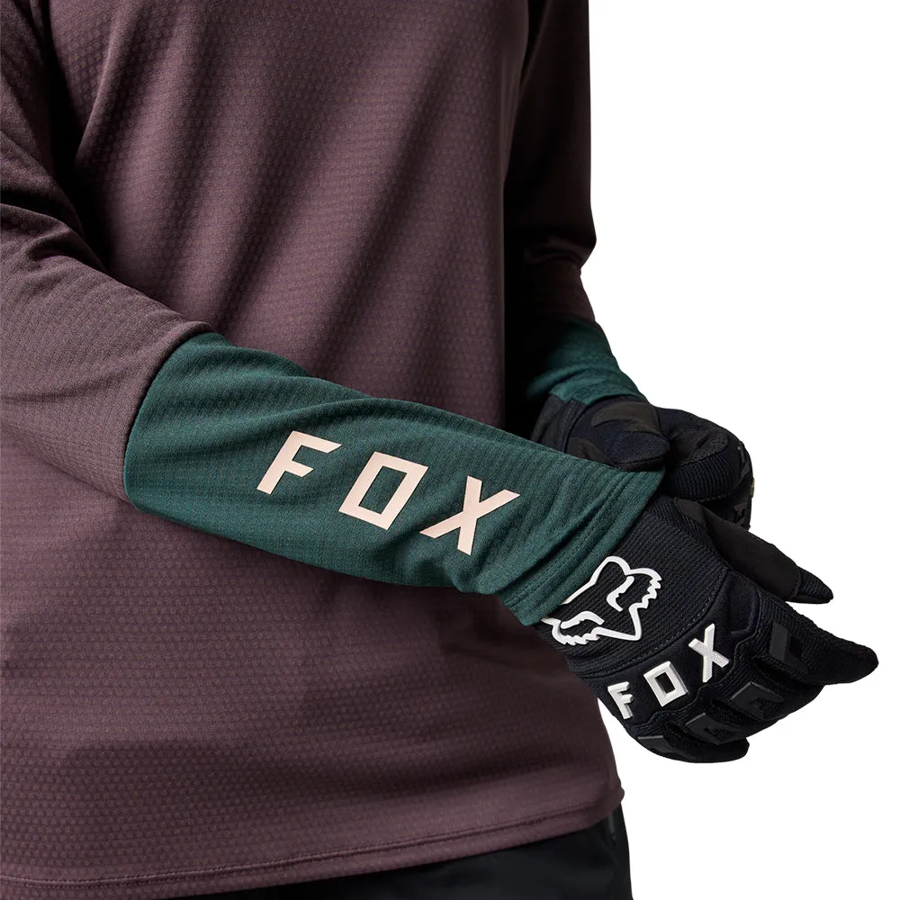 Fox Womens Defend Ls Jersey [Rootbeer]