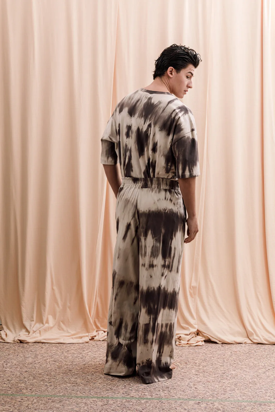 Gado Pants Tie-Dye Ecru