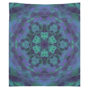 Geo-Shape Purple Tapestry