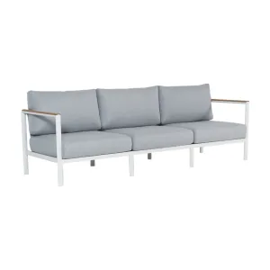 Grenada Outdoor 3-Seater Sofa - White