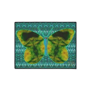 Heavy Duty Floor Mat (Butterfly Glade Denizen & Samhain Dream Thaw 12 & Blue Logo@Alchemic) RJSTH@Fabric#10_12 of 16 RJSTHw2025 RJS