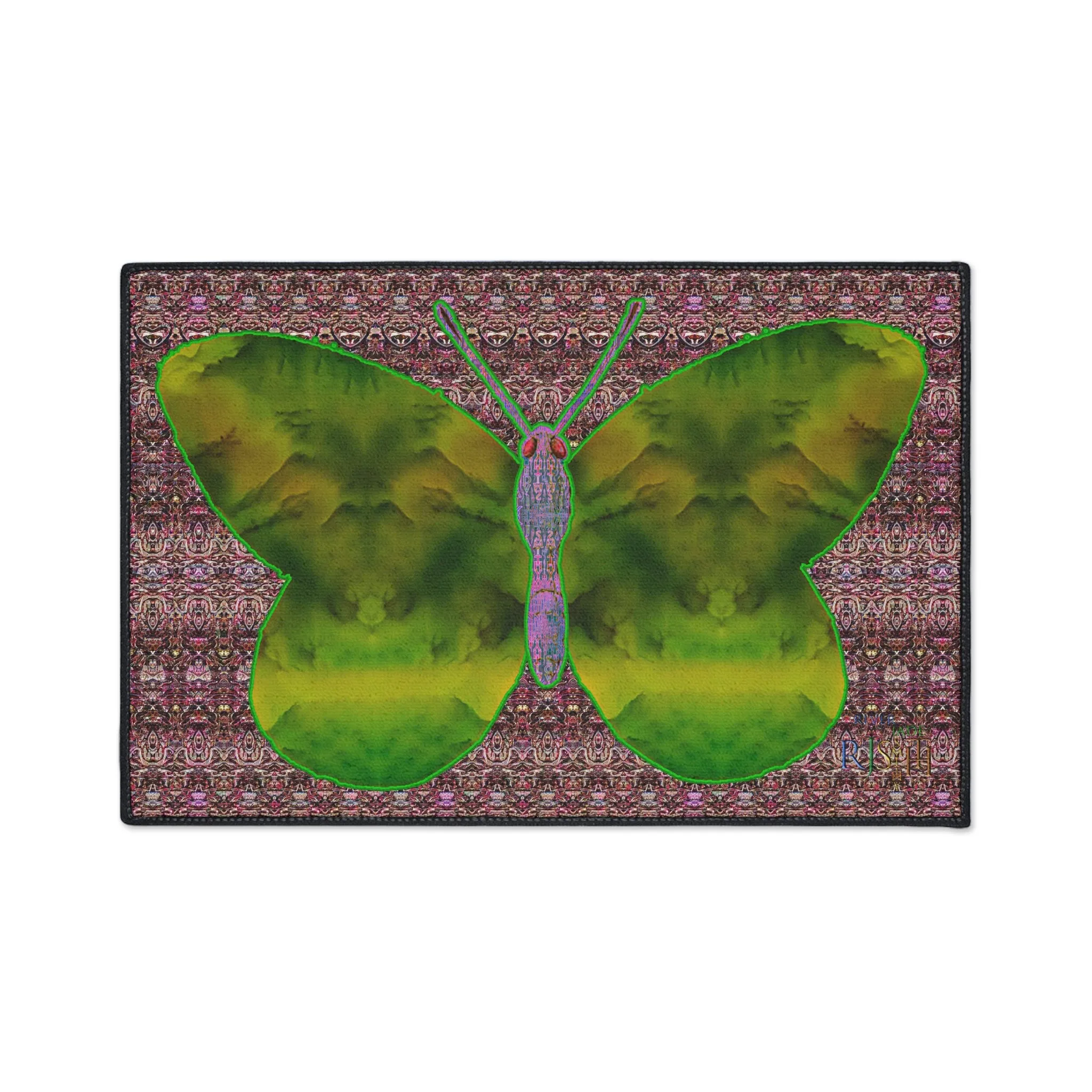 Heavy Duty Floor Mat (Butterfly Glade Denizen & Samhain Dream Thaw 14 & Purple Logo@Alchemic) RJSTH@Fabric#5_16 of 18 RJSTHw2025 RJS