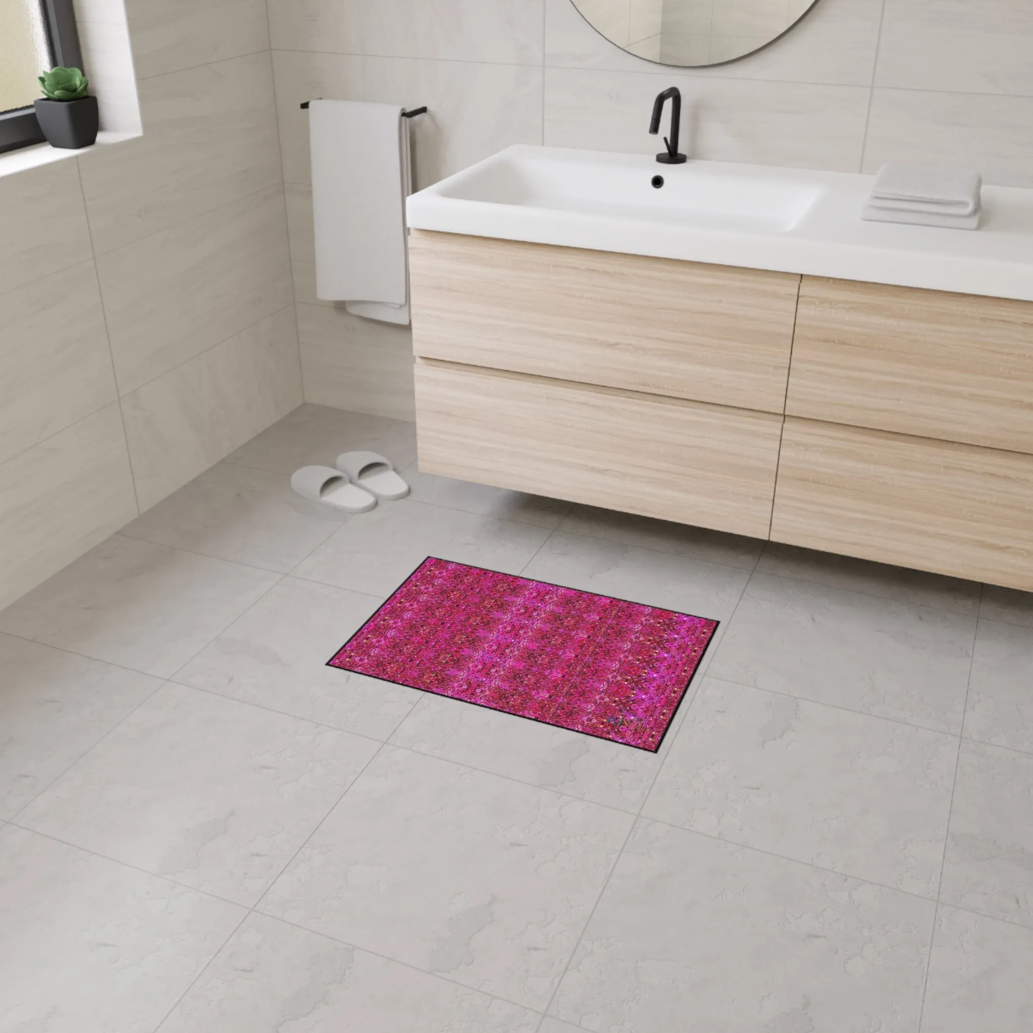 Heavy Duty Floor Mat (Samhain Dream Thaw 13 & Pink Logo@Alchemic) RJSTHw2025 RJS