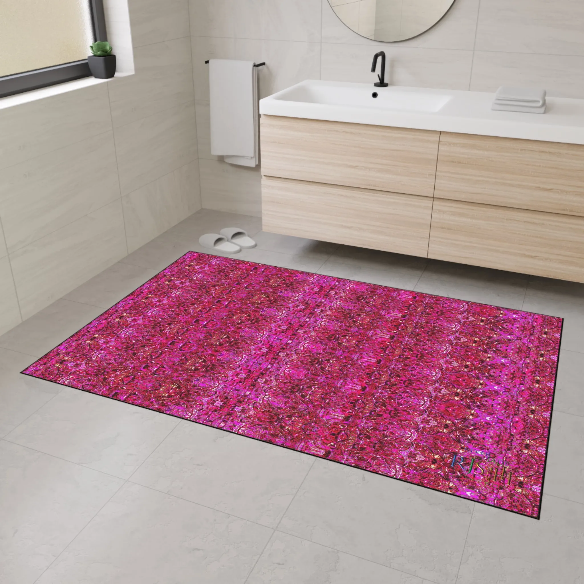 Heavy Duty Floor Mat (Samhain Dream Thaw 13 & Pink Logo@Alchemic) RJSTHw2025 RJS