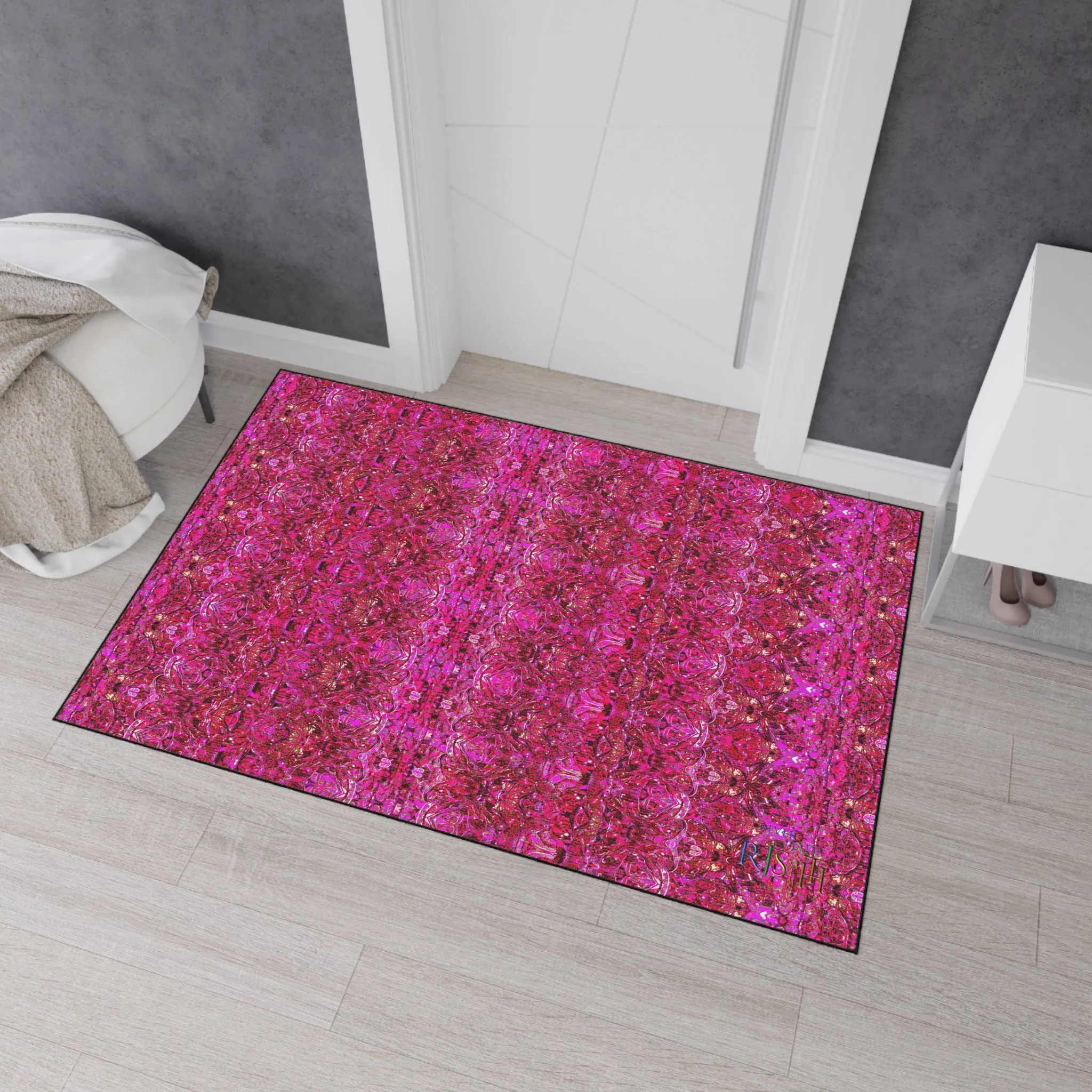 Heavy Duty Floor Mat (Samhain Dream Thaw 13 & Pink Logo@Alchemic) RJSTHw2025 RJS