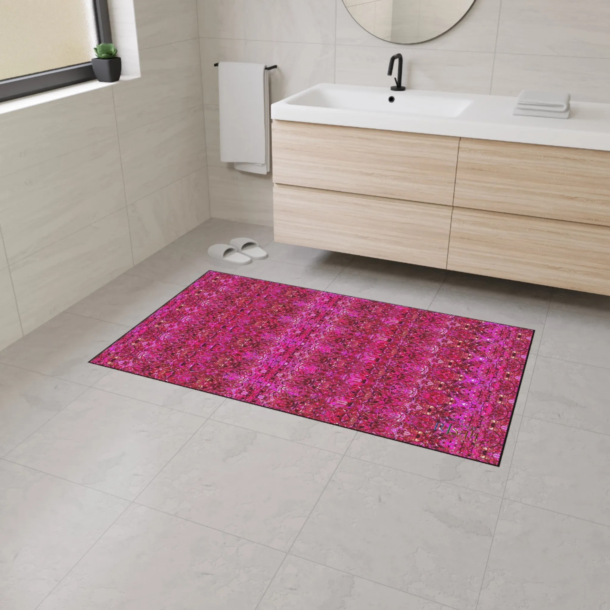 Heavy Duty Floor Mat (Samhain Dream Thaw 13 & Pink Logo@Alchemic) RJSTHw2025 RJS
