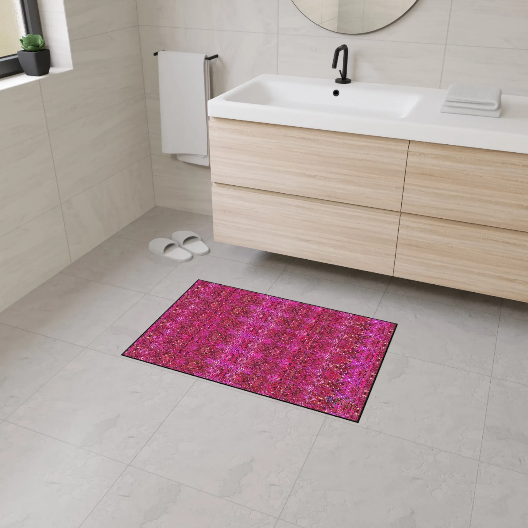 Heavy Duty Floor Mat (Samhain Dream Thaw 13 & Pink Logo@Alchemic) RJSTHw2025 RJS