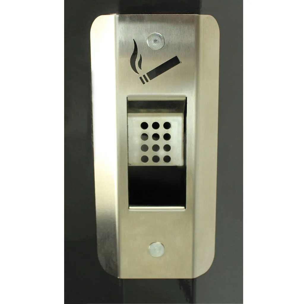 Heavy-Duty Outdoor Pedestal Ashtray - Sold By The Case