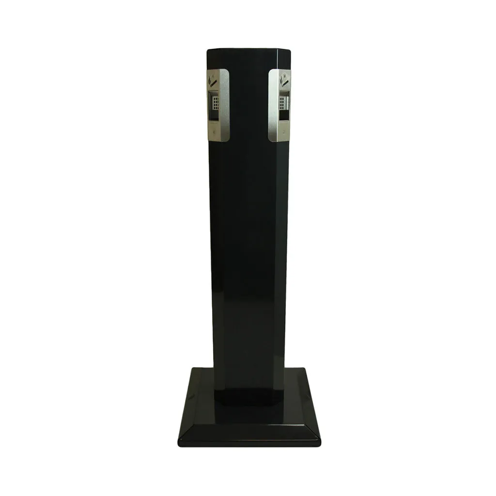 Heavy-Duty Outdoor Pedestal Ashtray - Sold By The Case