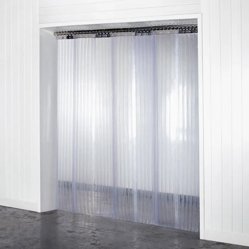 Heavy Duty Standard Double Ribbed PVC Strip Curtains 400mm x 4mm