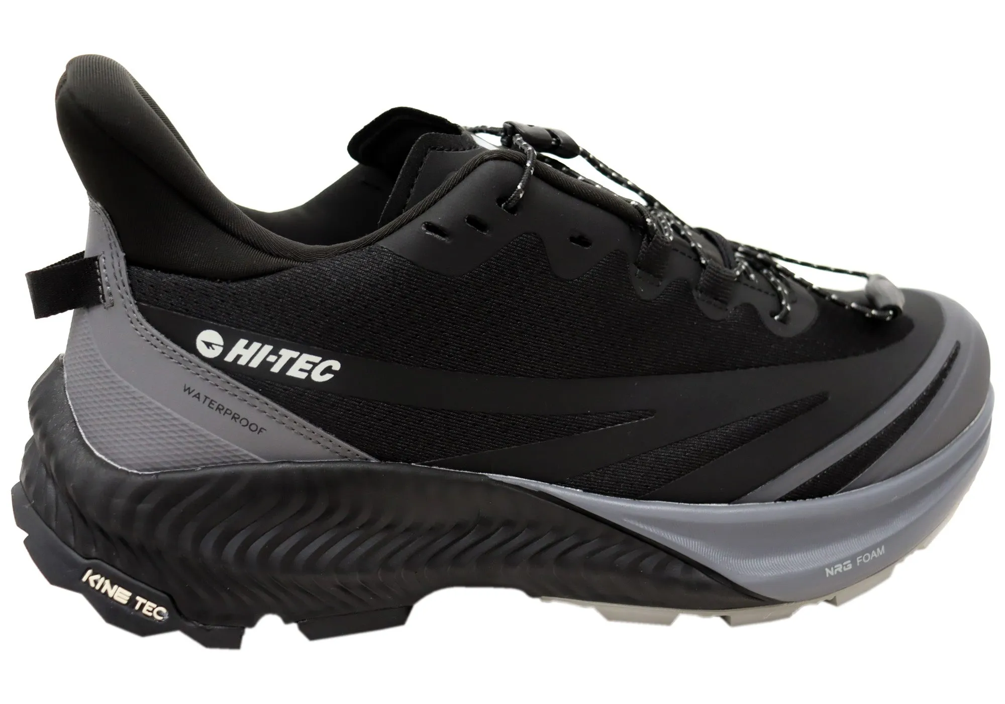 Hi Tec Mens Nomad Low Waterproof Comfortable Hiking Shoes