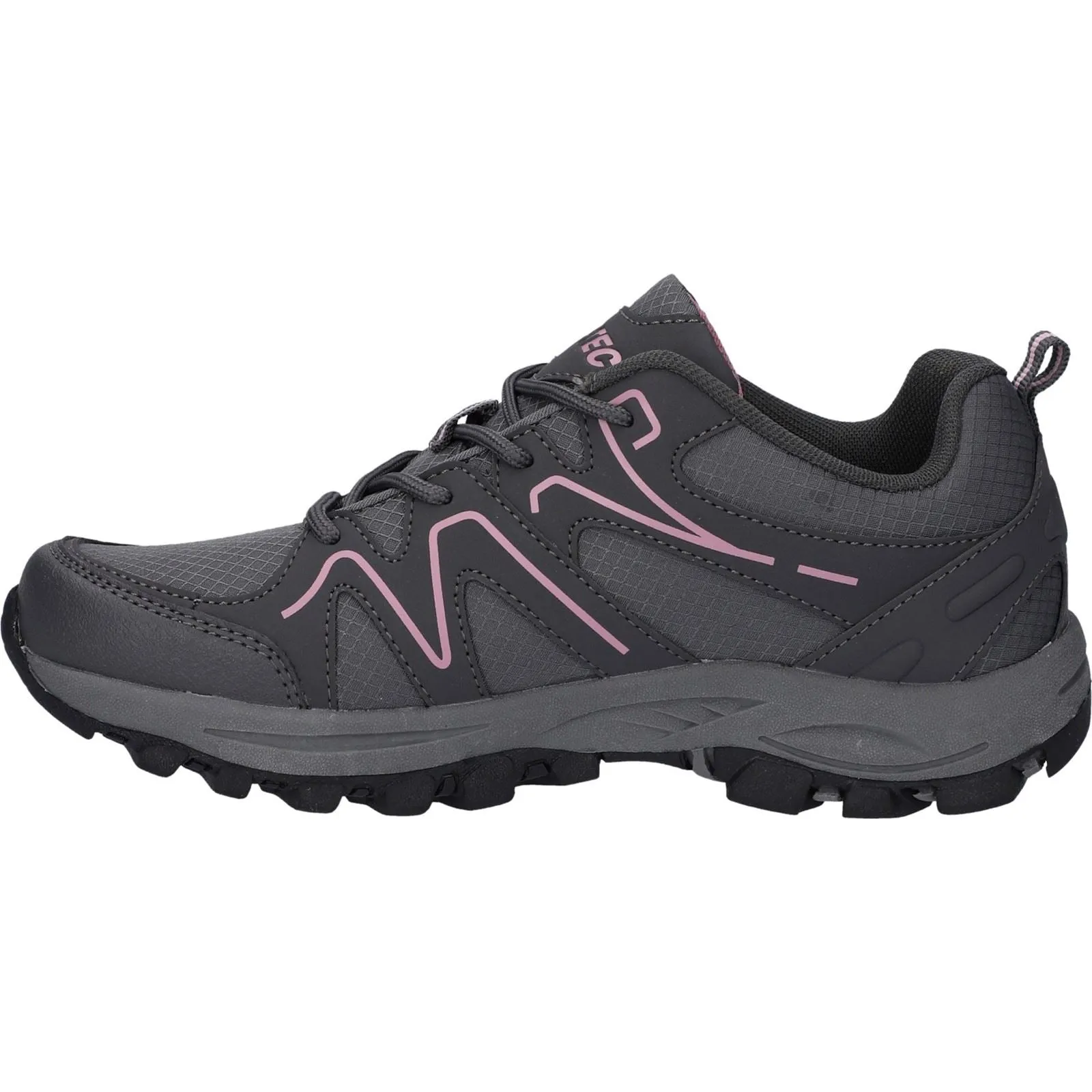 Hi-Tec Women's Maine Hiking Shoes in Steel/Grey/Charcoal 4 to 8
