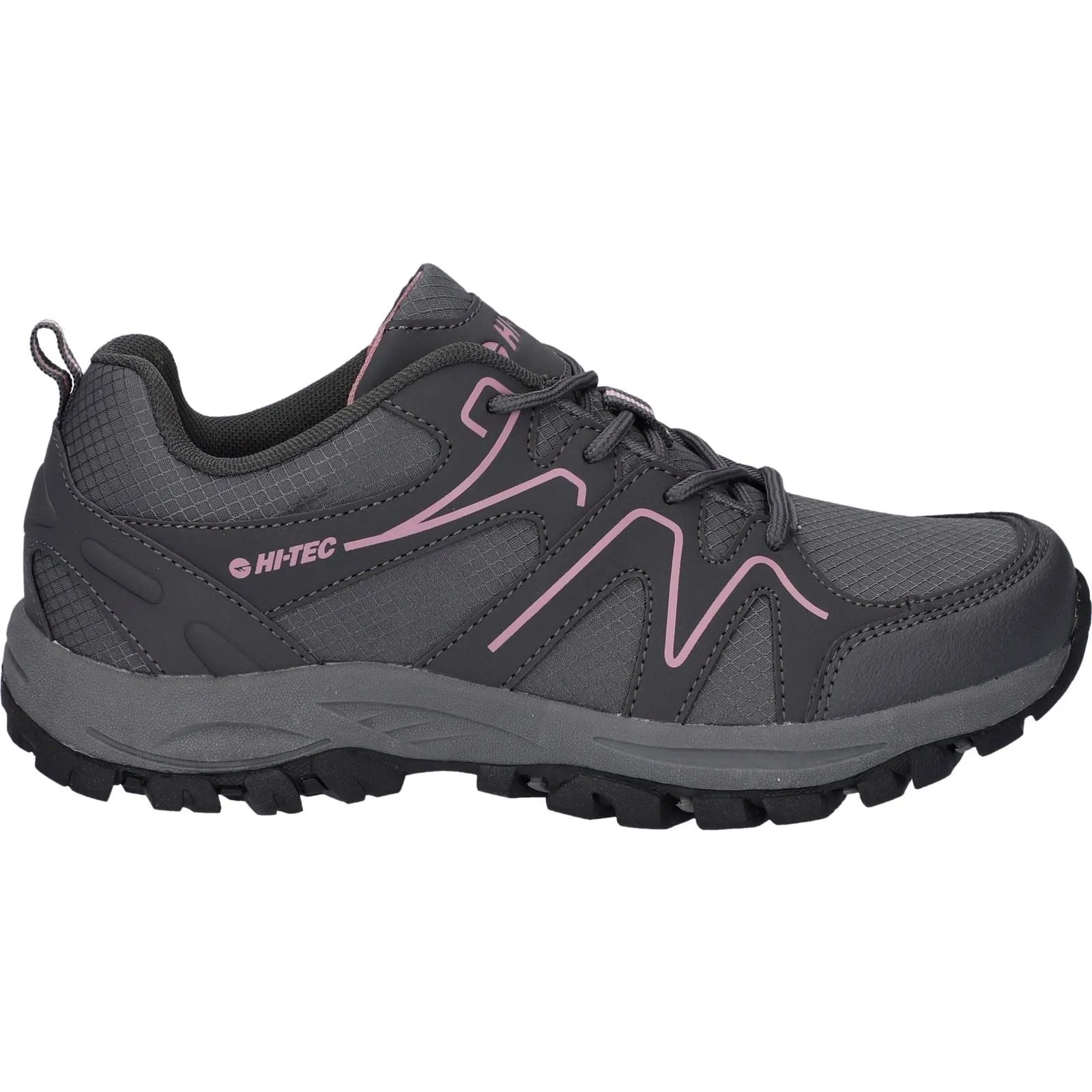 Hi-Tec Women's Maine Hiking Shoes in Steel/Grey/Charcoal 4 to 8