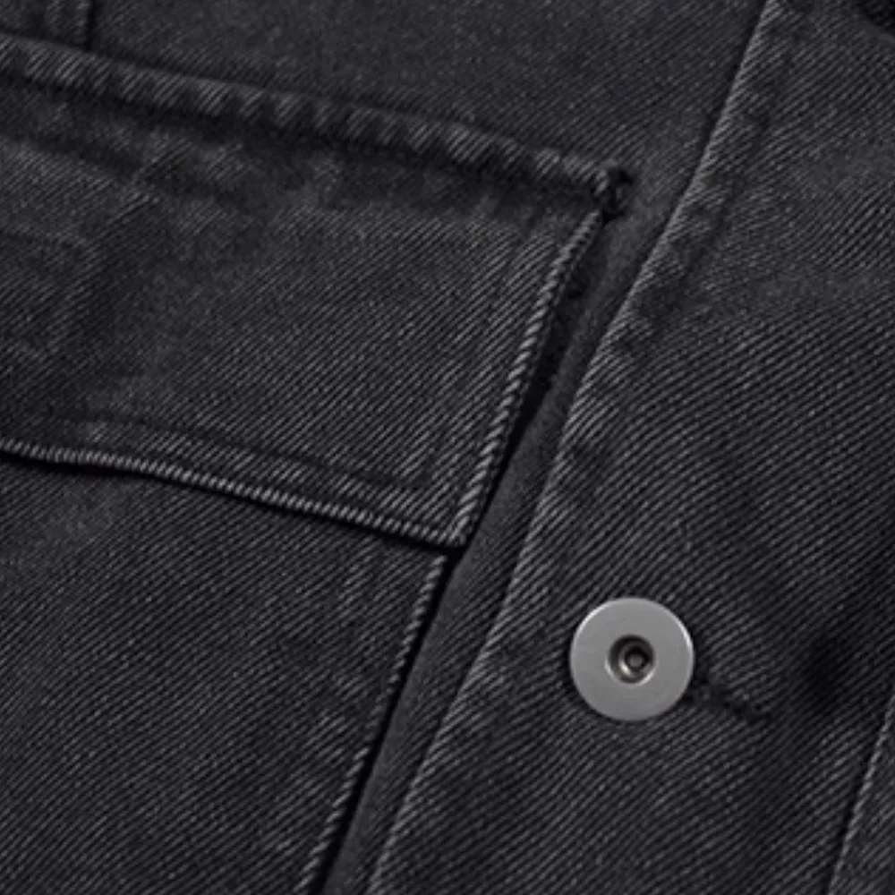 High Street Multi-Pocket Cargo Denim Vest