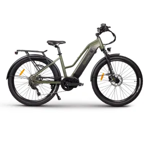 Hiko Rangler Electric Bike 672Wh Battery Olive
