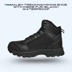 HIMMALEH Trekking/Hiking Shoe With Inside Fur 15505 (BLACK) Waterproof