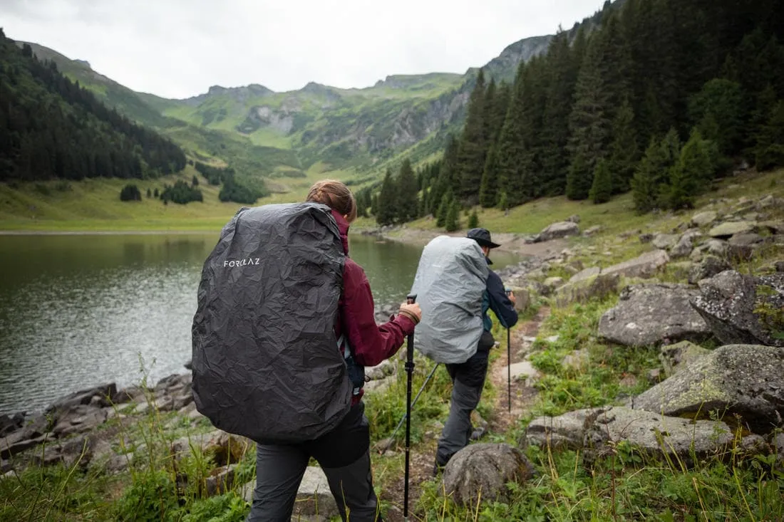 Housse de pluie renforcée pour sac à dos de trekking - 70/100L