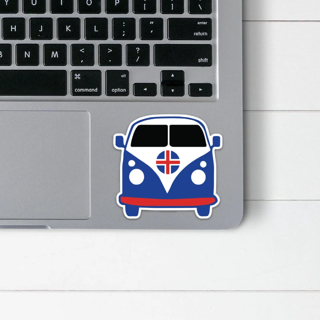 Icelandic Camper Van Sticker