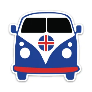 Icelandic Camper Van Sticker