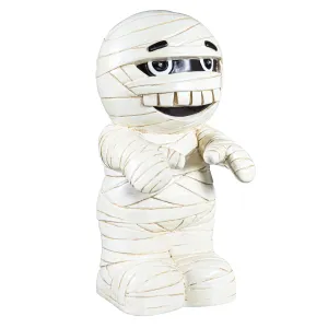 Indoor/Outdoor Lighted Mummy Shorty Halloween Statue,56524ph