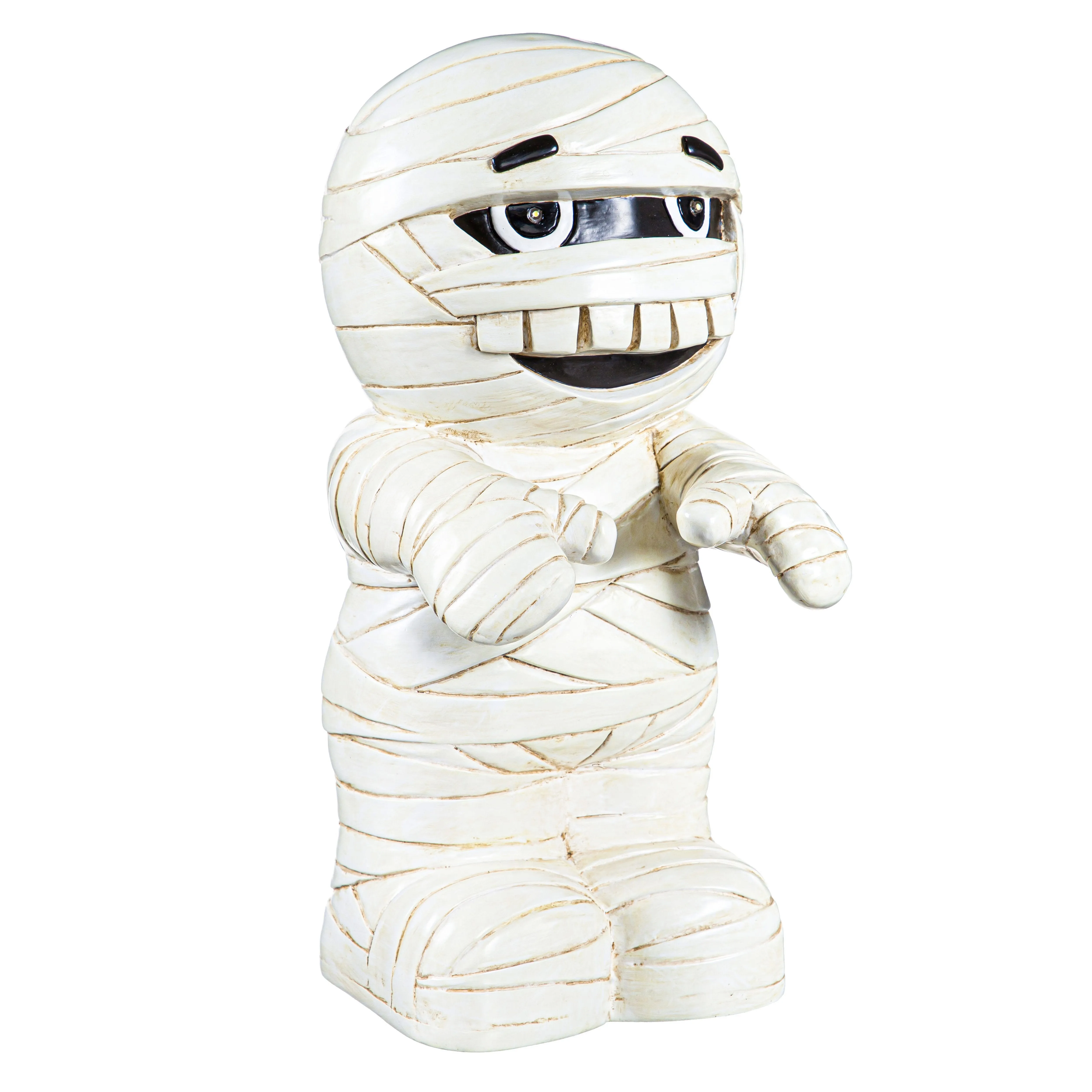 Indoor/Outdoor Lighted Mummy Shorty Halloween Statue,56524ph