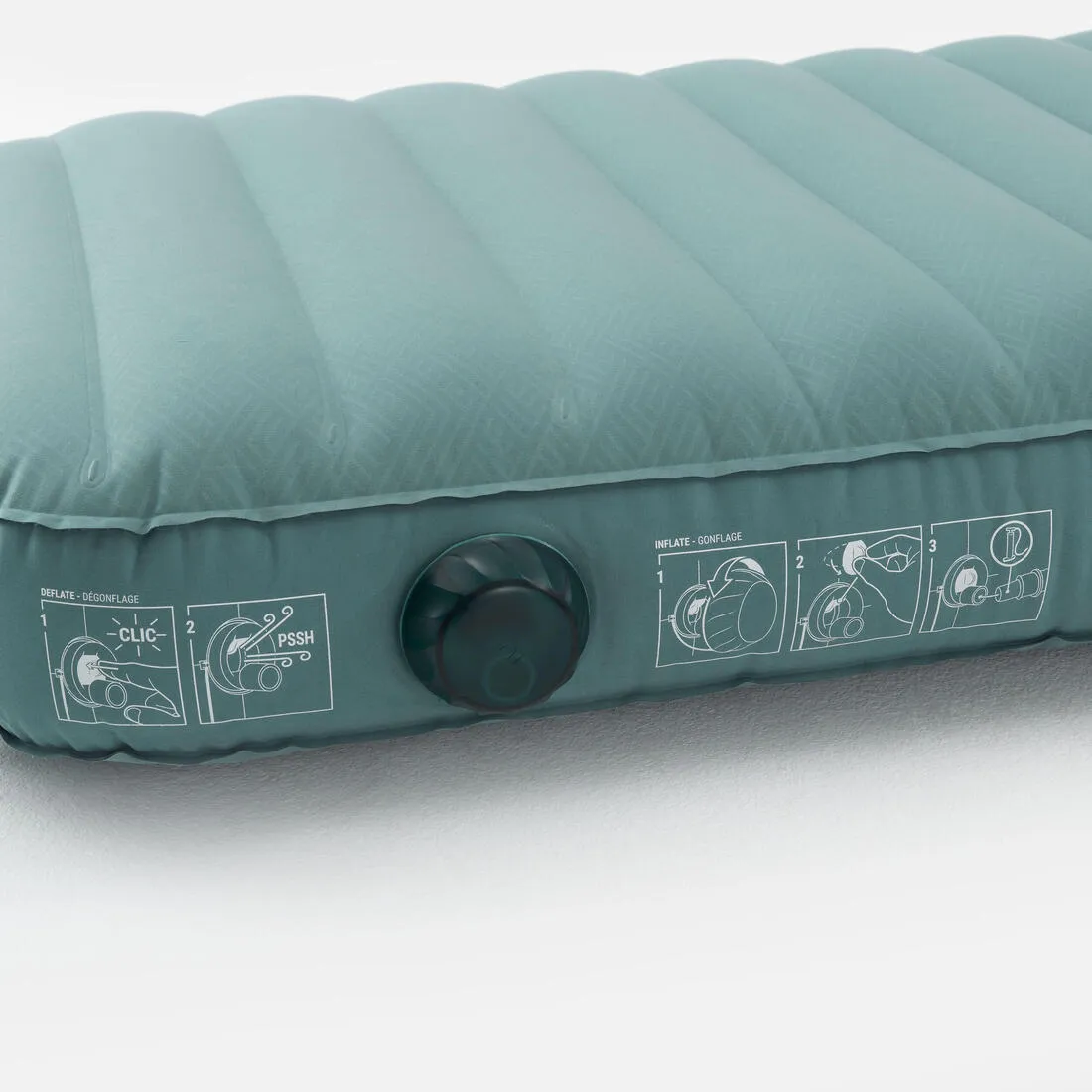 INFLATABLE CAMPING MATTRESS - AIR SECONDS COMFORT 70 CM - 1 PERSON