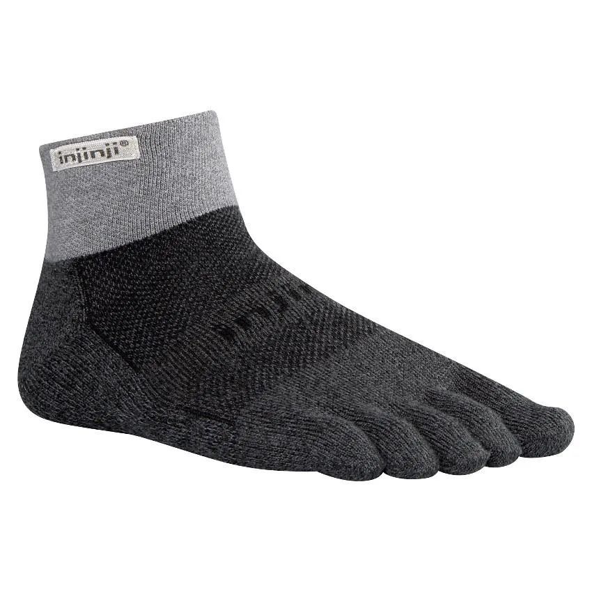 Injinji Trail Midweight Mini Crew (Granite)