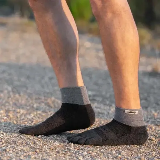 Injinji Trail Midweight Mini Crew (Granite)