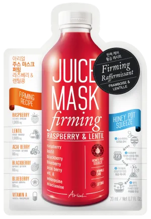 Juice Mask - Raspberry & Lentil