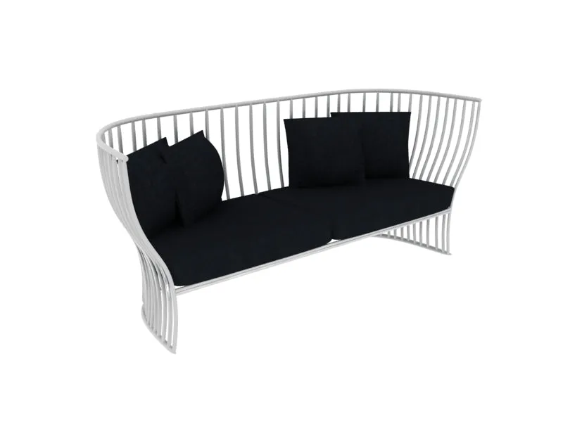 Kearra Lounge Two-Seater Chair