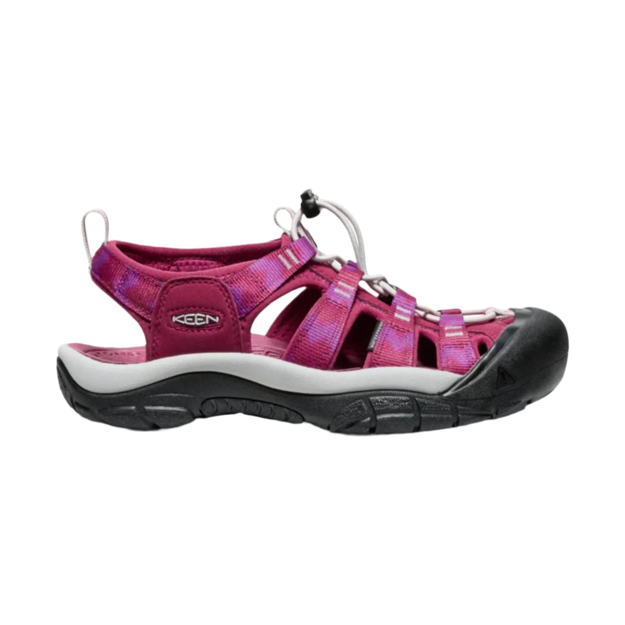 KEEN Women's Newport H2 Sandal - Beaujolais/Star White