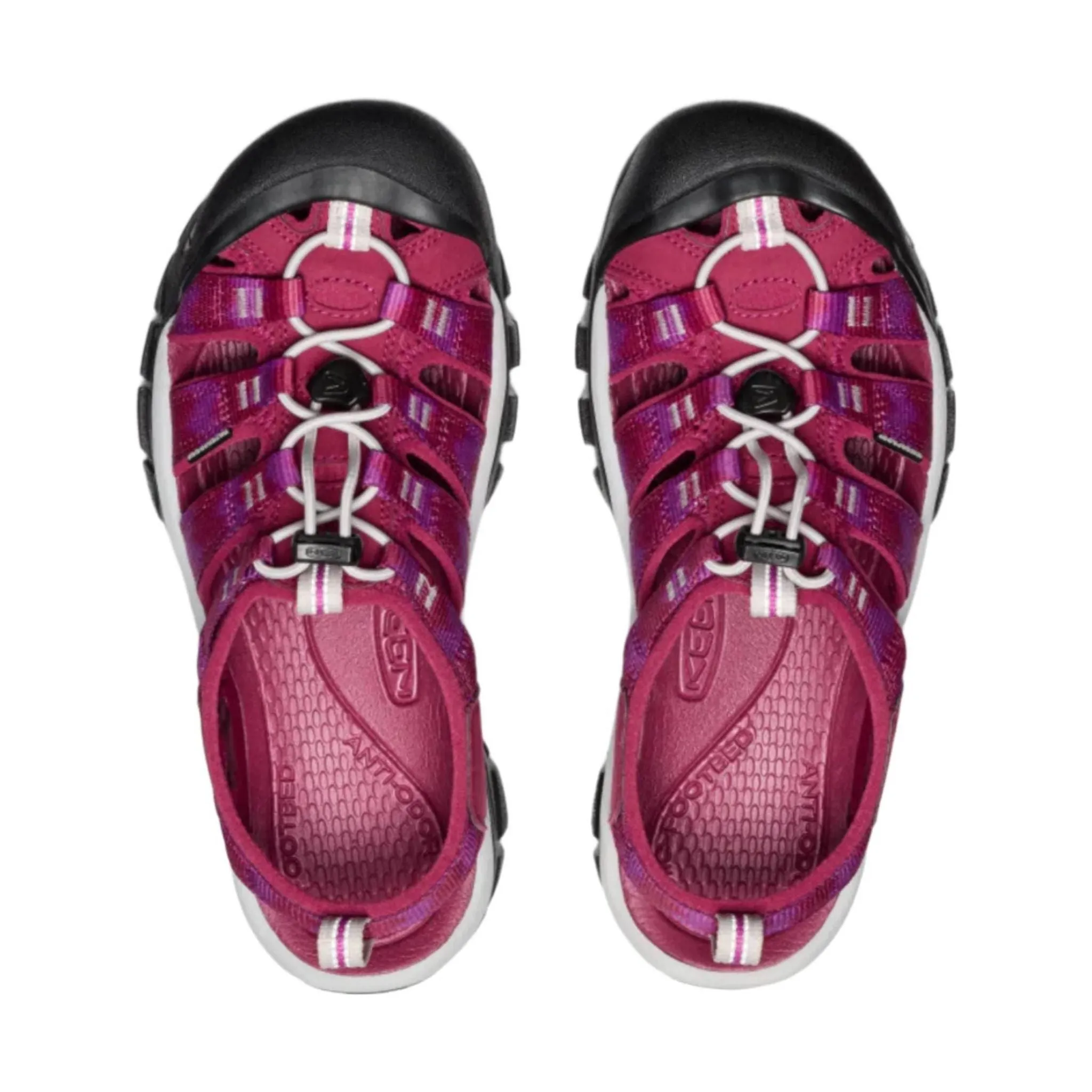 KEEN Women's Newport H2 Sandal - Beaujolais/Star White