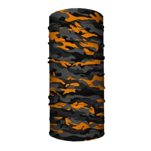 Kids Shields  | Orange & Grey Military Camo