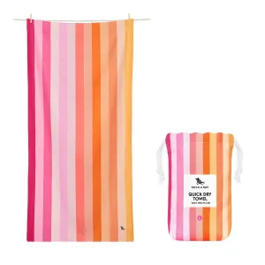 Large Quick Dry Towel - Miami Sorbet