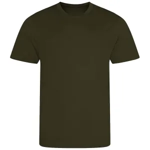 Lightweight Wicking T-Shirt Olive Green