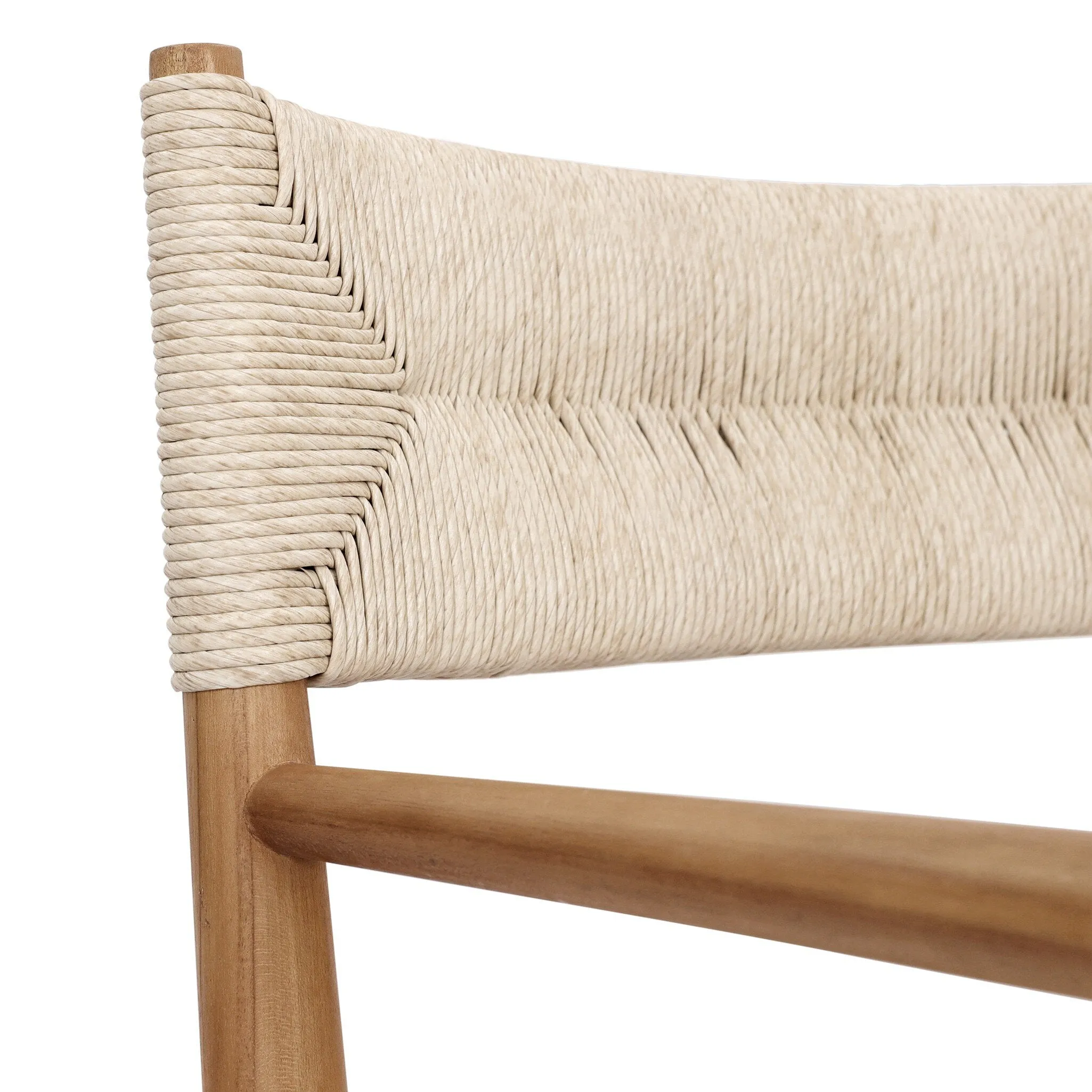 Lomas Outdoor Dining Armchair - Vintage White
