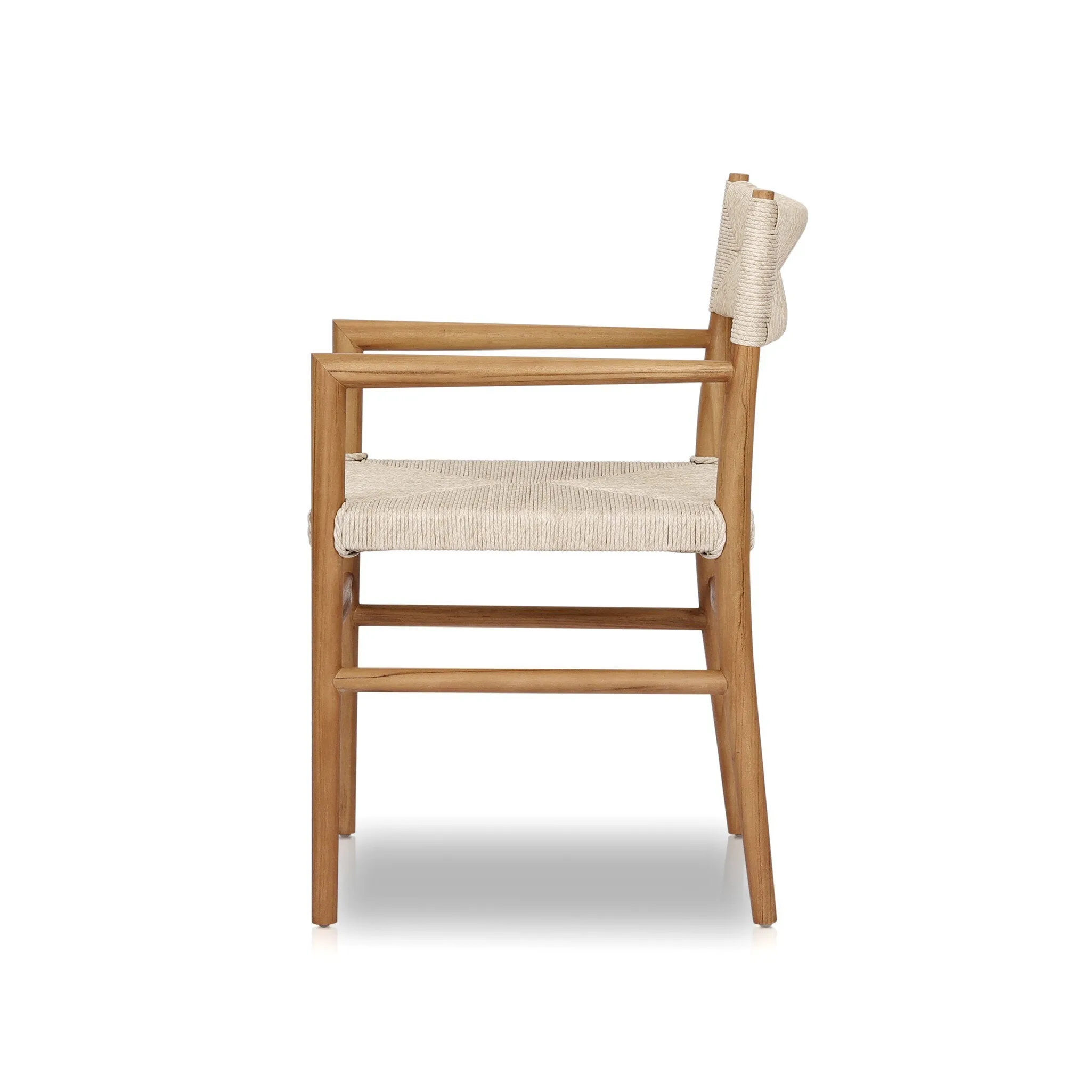 Lomas Outdoor Dining Armchair - Vintage White