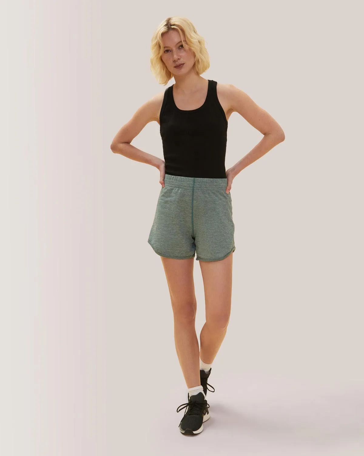 Long Mile-End Tank Top - Total Eclipse