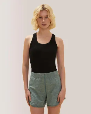 Long Mile-End Tank Top - Total Eclipse