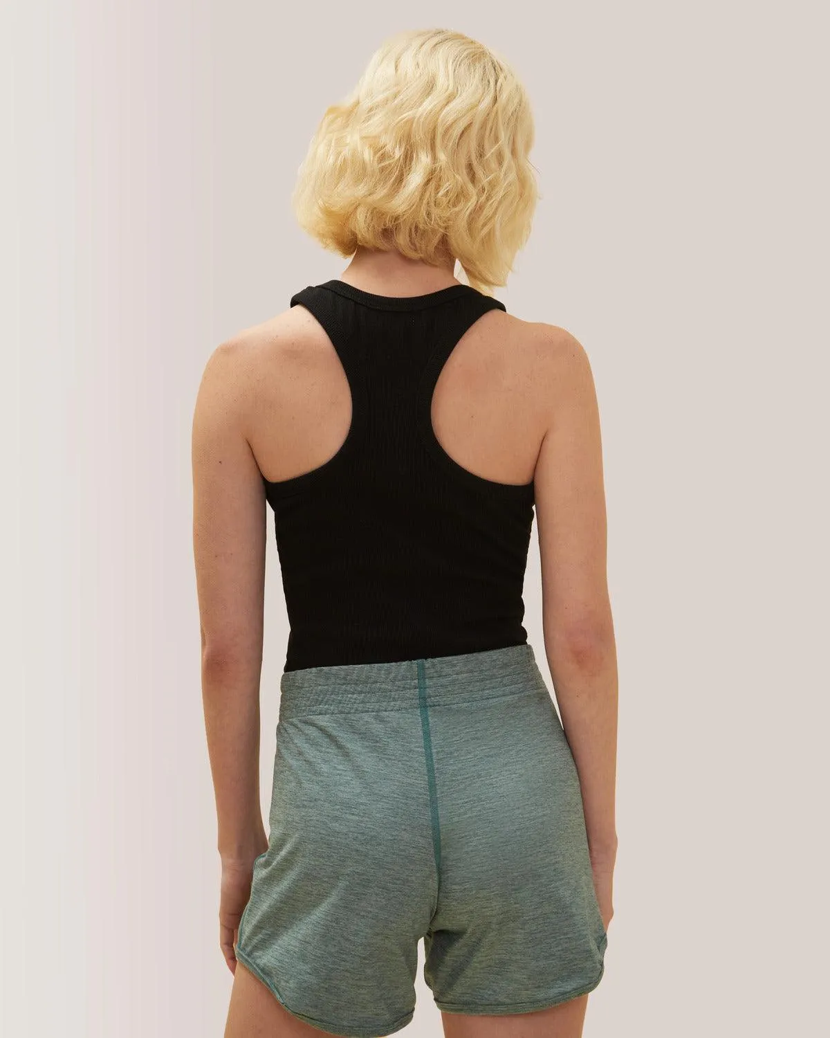 Long Mile-End Tank Top - Total Eclipse