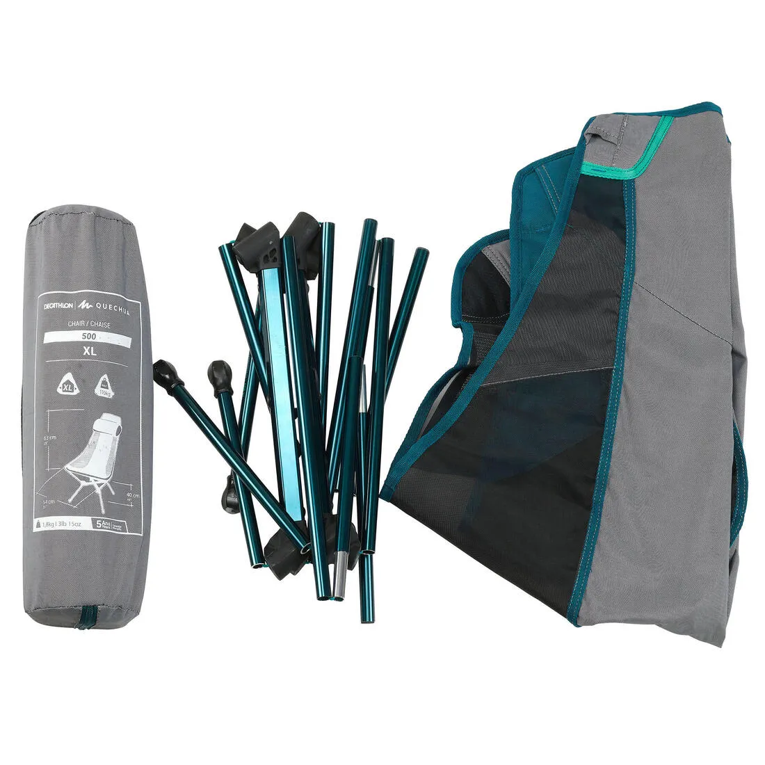 LOW CAMPING CHAIR XL -  COMPACT