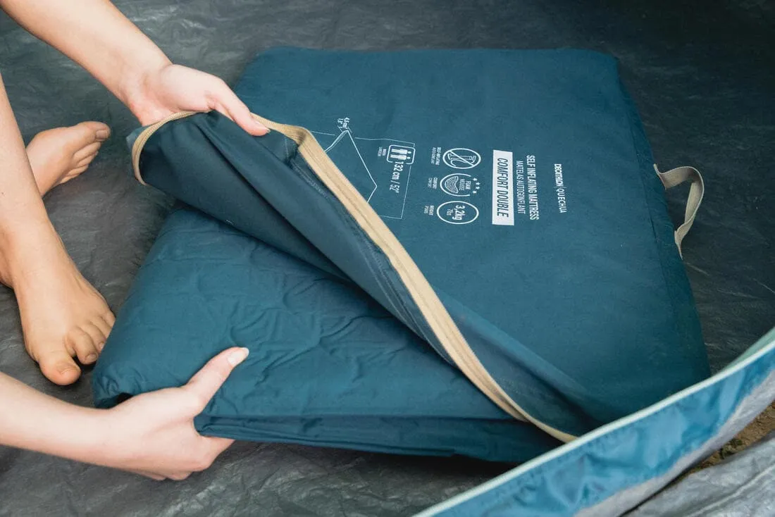 MATELAS AUTOGONFLANT DE CAMPING - COMFORT 132 CM - 2 PERSONNES